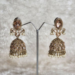 Load image into Gallery viewer, AALIYAH jhumkas (champagne)
