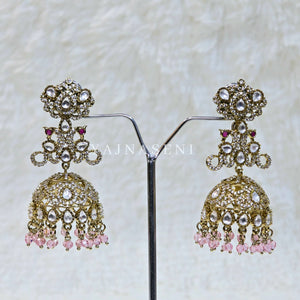 KASHVI earrings (Pink)