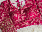 Load image into Gallery viewer, Hot Pink : Readymade blouse [TAANYA]
