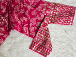 Load image into Gallery viewer, Hot Pink : Readymade blouse [TAANYA]
