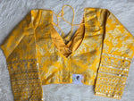 Load image into Gallery viewer, Yellow : Readymade blouse [TAANYA]
