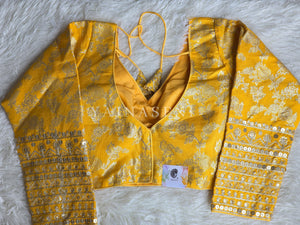 Yellow : Readymade blouse [TAANYA]