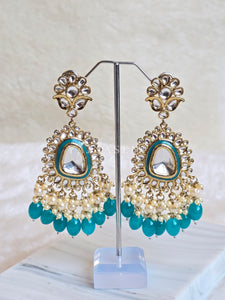 ASHVI earrings (Teal)