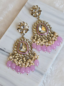 ASHVI earrings (Light Purple)