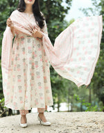 Load image into Gallery viewer, Anarkali kurti set - SHIFANA
