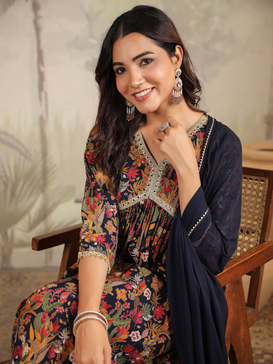 MIRNA [XS / 34] - Alia cut kurti set