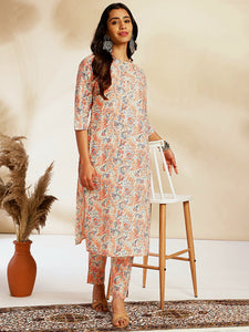 ANIKA [XL / 42] - Straight cut kurti set