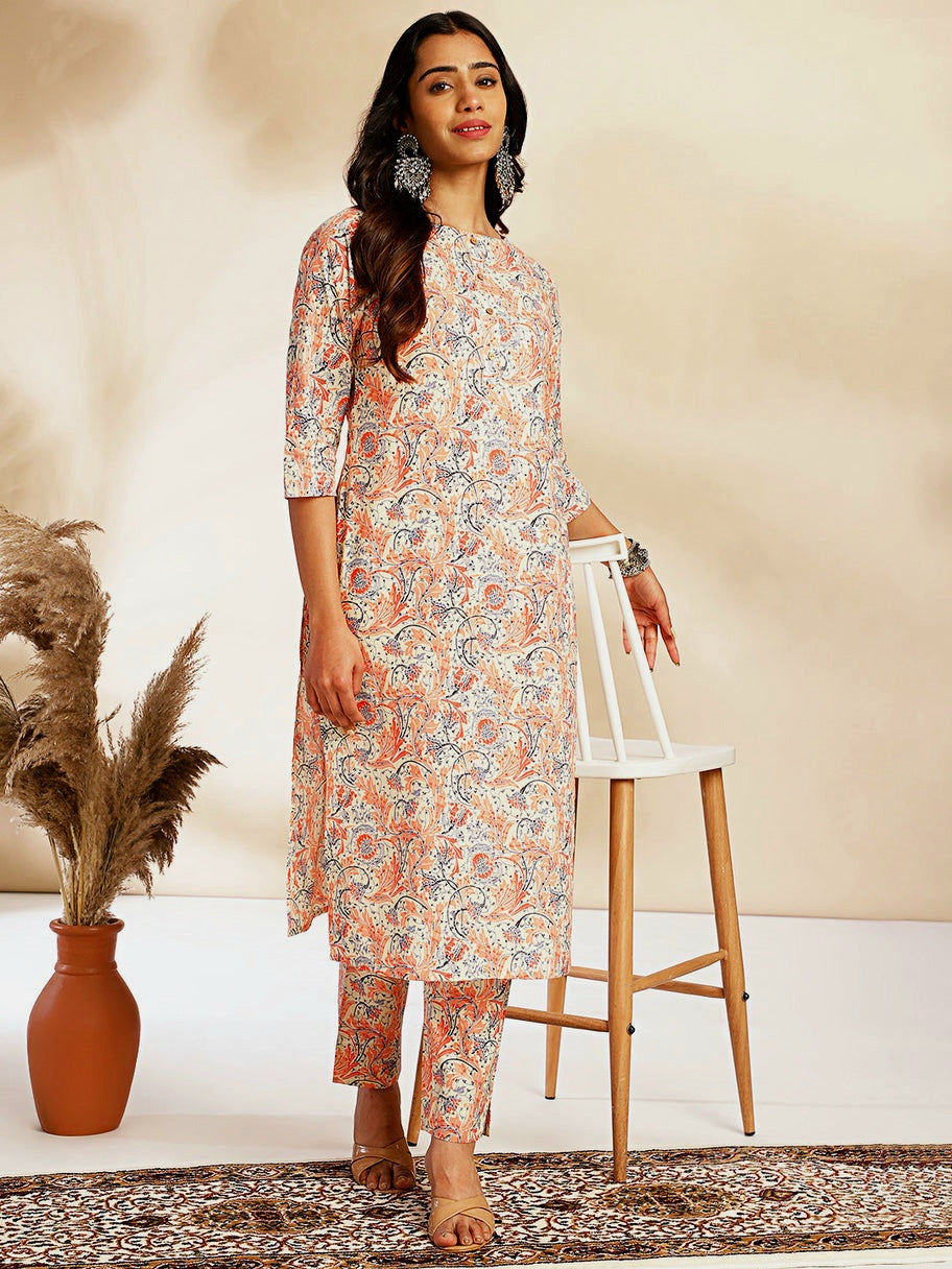 ANIKA [XS / 34] - Straight cut kurti set